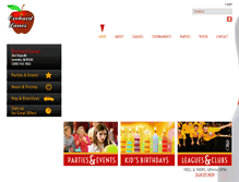 Tablet Screenshot of orchardlanesbowling.com
